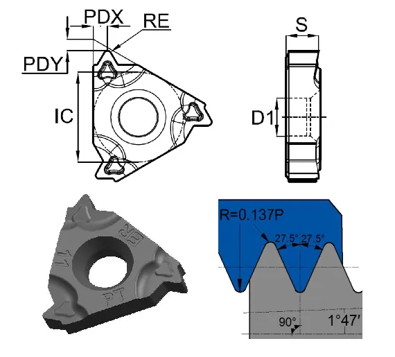 16ER11BSPT-TC-GM3225