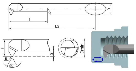 IR D6 A60 L15