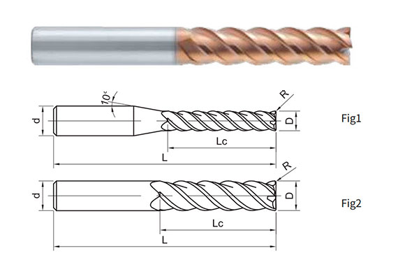 фреза монолитная твердосплавная