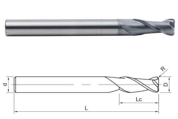 фреза монолитная твердосплавная