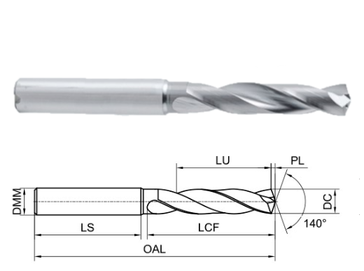 сверло D966-A5N