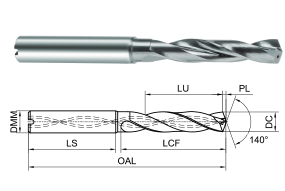 сверло D938-A3C