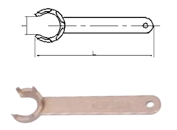 ключ цанговывй Ключ TER20-M-B