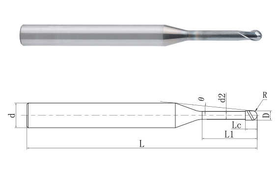 фреза монолитная твердосплавная SPM200-BN2-1.5-10-V