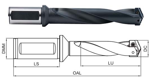 корпус сверла GSD-125-04D-FC20