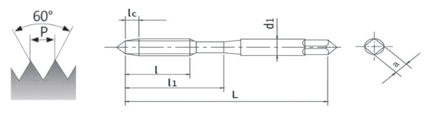  метчик MS21-10150 M10 шаг 1.50